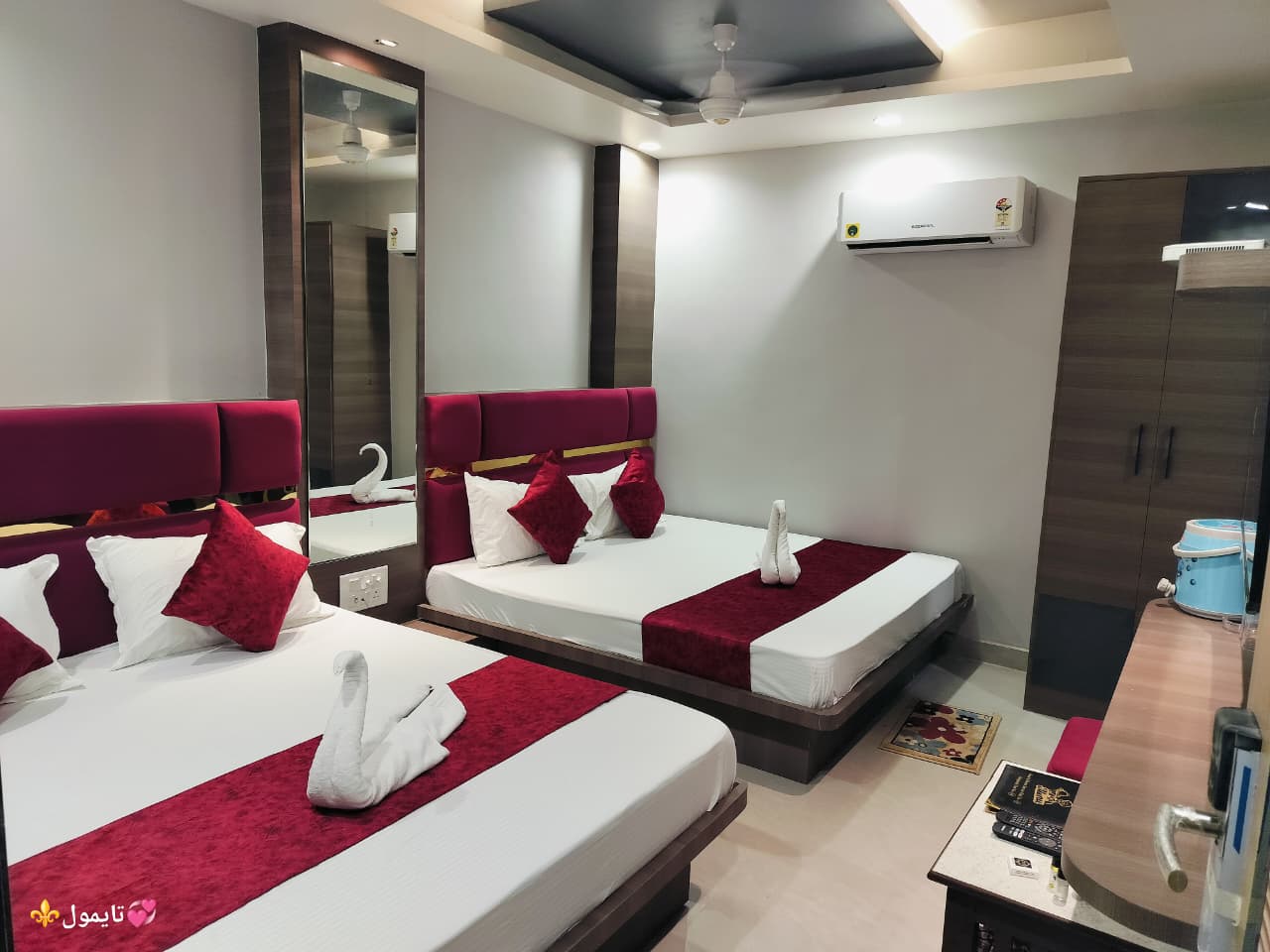 4-Bed room interior at Hotel Elite Choice